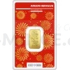 Gold Bar 5 g - Argor Heraeus Year of the Dragon (Obr. 0)