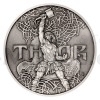 2022 - Niue 10 NZDSilver Coin Universal Gods - Thor- Thr - UNC (Obr. 0)
