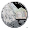 2023 - Niue 50 NZD Palladium 1 oz Coin Czech Lion with Hologram - Proof (Obr. 2)
