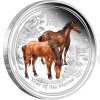 2014 - Australia 1 $ - Year of the Horse 1oz Silver Proof Coin Coloured (Obr. 4)