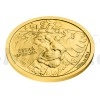 2024 - Niue 5 NZD Gold 1/25 Oz Bullion Coin Czech Lion - Standard (Obr. 2)