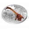 2024 - Niue 1 NZD Stbrn mince Pravk svt - Brachiosaurus - proof (Obr. 0)