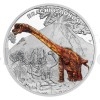 2024 - Niue 1 NZD Silver Coin Prehistoric World - Brachiosaurus - Proof (Obr. 4)