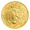 2024 - Niue 25 NZD Gold 1/2 oz Bullion Coin Czech Lion - standard (Obr. 0)