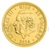 2024 - Niue 25 NZD Gold 1/2 oz Bullion Coin Czech Lion - standard (Obr. 1)