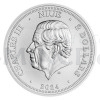Set of Two Silver bullion coins Czech Lion 2021 and Slovak Eagle 2024 - UNC (Obr. 4)