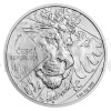 2024 - Niue 2 NZD Silver 1 oz Bullion Coin Czech Lion Numbered Certificate - UNC (Obr. 0)