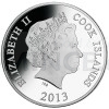 2013 - Cook Islands 50 $ - Big Five - Expeditions - The Biggest Silver Ounces of the World - Proof (Obr. 1)
