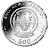 2010 - Rwanda 500 RWF - Big Five of Africa - The Biggest Silver Ounces of the World - Proof (Obr. 1)