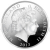2013 - New Zealand 1 $ - Maori Art - Koru Silver Proof Coin (Obr. 1)