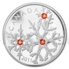 2011 - Canada 20 $ - Hyacinth Red Small Snowflake - Proof (Obr. 1)