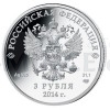 2013 - Russia 3 RUB - Sochi 2014 - Luge (Obr. 0)