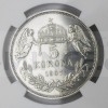 5 Kronen 1907 K.B. (Obr. 3)