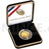 2014 - USA 5 $ - National Baseball Hall of Fame Proof $ 5 Gold Coin (Obr. 2)