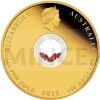 2013 - Australia 100 $ Gold Coin Treasures of the World - Europe/Garnet - Proof (Obr. 2)