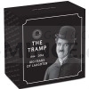 2014 - Tuvalu 25 $ - Charlie Chaplin: 100 Years of Laughter 1/4 oz Gold Proof Coin (Obr. 0)