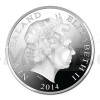 2014 - New Zealand 5 $ - Kairuku Silver Proof Coin (Obr. 1)
