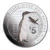 2014 - New Zealand 5 $ - Kairuku Silver Proof Coin (Obr. 2)