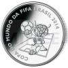 2014 - Brazil 10 Reais - FIFA World Cup Mascot Fuleco and Stadiums - Proof (Obr. 0)