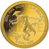 11 Smallest Gold Coins FIFA World Cup Brazil 2014 - Proof (Obr. 5)