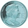 2014 - Virgin Islans 5 $ - Turquoise Seahorse Titanium Coin - BU (Obr. 1)