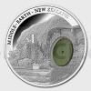 2014 - New Zealand 1 $ The Hobbit: Bag End Silver Proof Coin (Obr. 1)