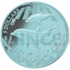 2014 - Virgin Islans 5 $ - Dolphin Turquoise Titanium Coin - BU (Obr. 1)