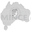 2015 - Australia 1 $ Australian Map Shaped Coin - Redback Spider 1oz (Obr. 2)