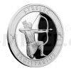 Silver Medal Sign of Zodiac - Sagittarius - Proof (Obr. 1)