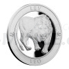Silver Medal Sign of Zodiac - Leo - Proof (Obr. 1)