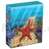 2011 - Australian Sea Life II - The Reef - Starfish 1/2oz Silver Proof Coin (Obr. 0)