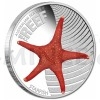 2011 - Australian Sea Life II - The Reef - Starfish 1/2oz Silver Proof Coin (Obr. 3)