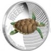 2011 - Australian Sea Life II - The Reef - Hawksbill Turtle 1/2oz Silver Proof Coin (Obr. 3)