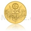 Gold 40-Ducat Medal Ottokar I 20-Crown Banknote Motif - UNC (Obr. 0)