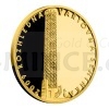 Gold Quarter-Ounce Medal Look-Out Tower Vartovna - Proof (Obr. 1)