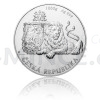 2018 - Niue 80 NZD Silver 1 Kilo Investment Coin Czech Lion - St. (Obr. 3)