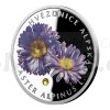 Silver coin Aster alpinus - proof (Obr. 2)