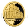 Gold coin Prague - National Theatre - proof (Obr. 2)