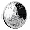 Silver coin Fantastic World of Jules Verne - Moon cannon Columbiad - proof (Obr. 2)
