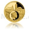 Zlat dvouuncov investin mince Rudolf II. Habsbursk a Magistr Kelley - proof (Obr. 0)