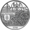 2018 - Slovakia 10 € 200th Anniversary of the First Steamer on the Danube River in Bratislava- Proof (Obr. 0)