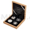 Set of four 2 oz silver coins Fateful Eights - proof (Obr. 5)