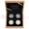 Set of four 2 oz silver coins Fateful Eights - proof (Obr. 11)