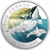 2018 - Kanada 1 oz 20 CAD Geometric Fauna: Orcas / Kosatky - Proof (Obr. 3)