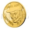 Gold 1/2 oz Numbered Medal Karel Gott - Phenomenon - Proof (Obr. 2)