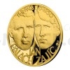 Gold ducat National Heroes - Jan Palach and Jan Zajc - proof (Obr. 1)