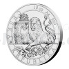 2019 - Niue 25 NZD Silver 10 oz Bullion Coin Czech Lion 2019 - Stand (Obr. 0)