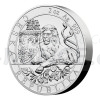 2019 - Niue 5 NZD Silver 2 oz Bullion Coin Czech Lion - Number Stand (Obr. 4)