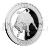 Silver Medal Sign of Zodiac - Taurus - Proof (Obr. 1)