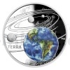 2019 - Niue 1 NZD Silver Coin Solar System - Earth - Proof (Obr. 4)
